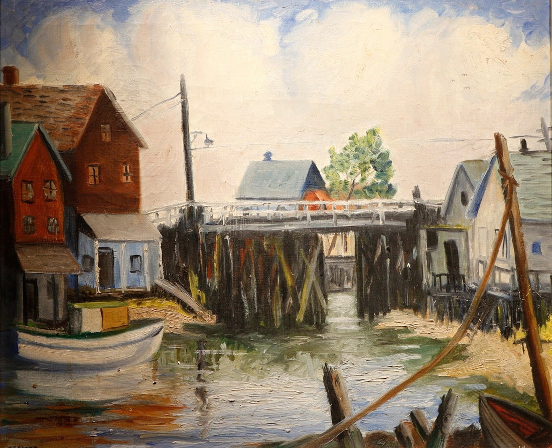 The Canal By John Fitzhenry Bentz