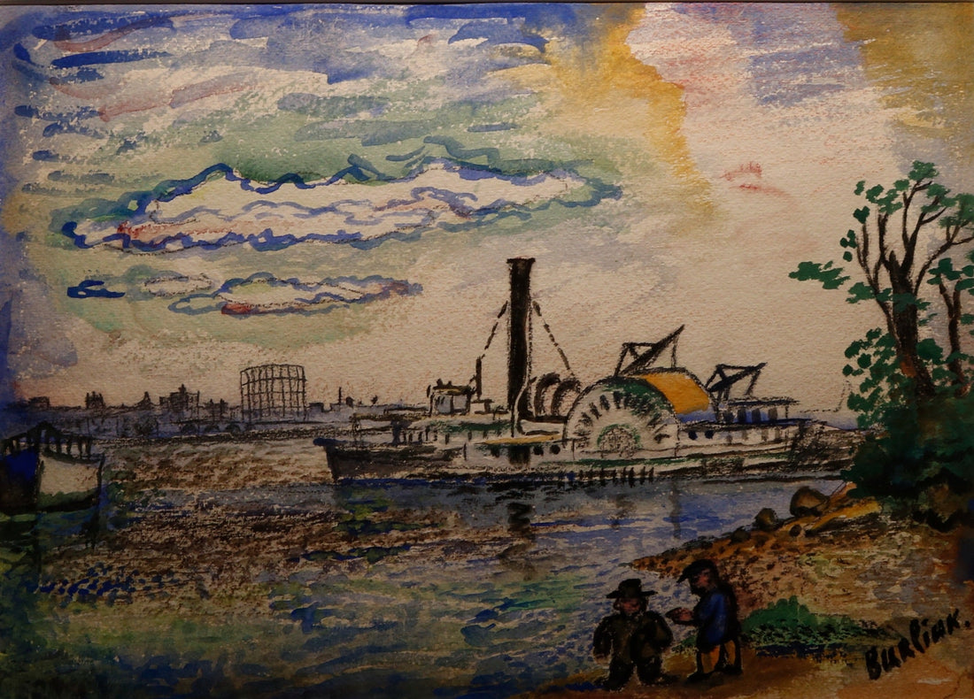 Steamboat by David Burliuk