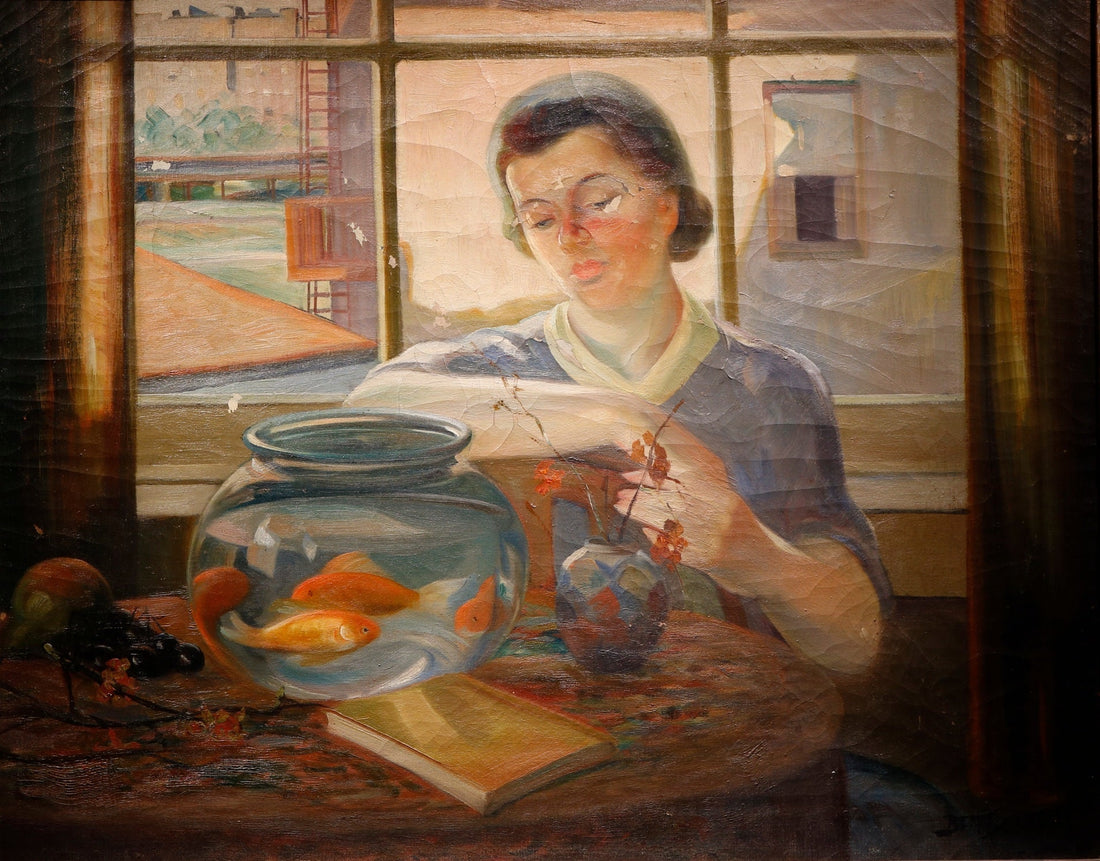 “The Goldfish Globe" Delman, Ben E. (1898 - 1973)