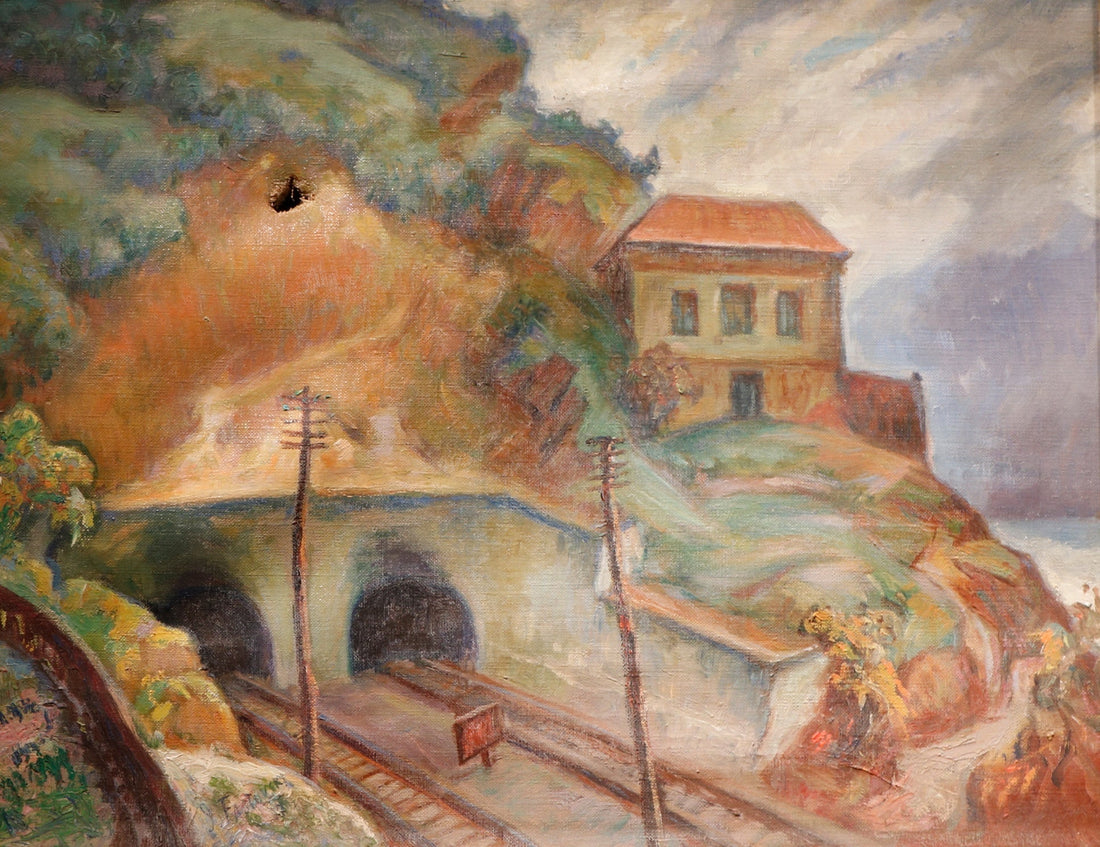 Tunnel by the Hudson by issac Fastovsky