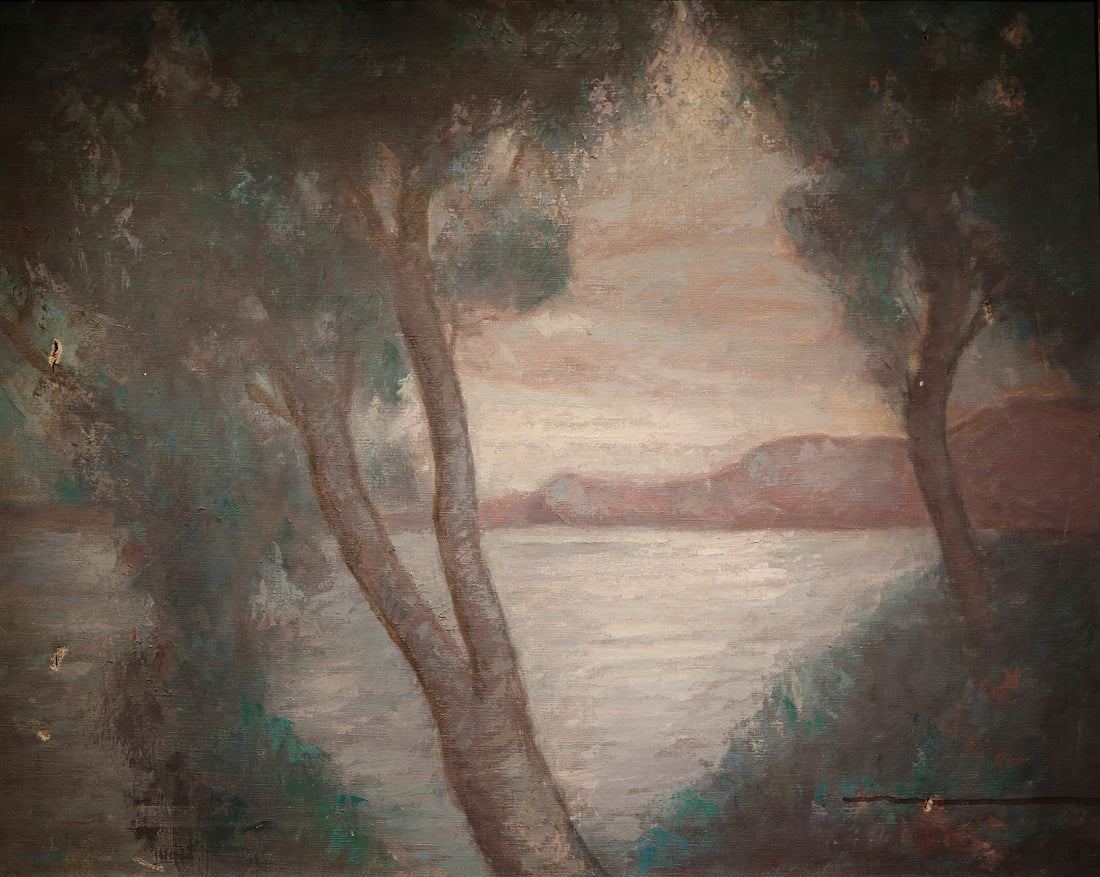 The Two Birches by Benjamin T. Gordon