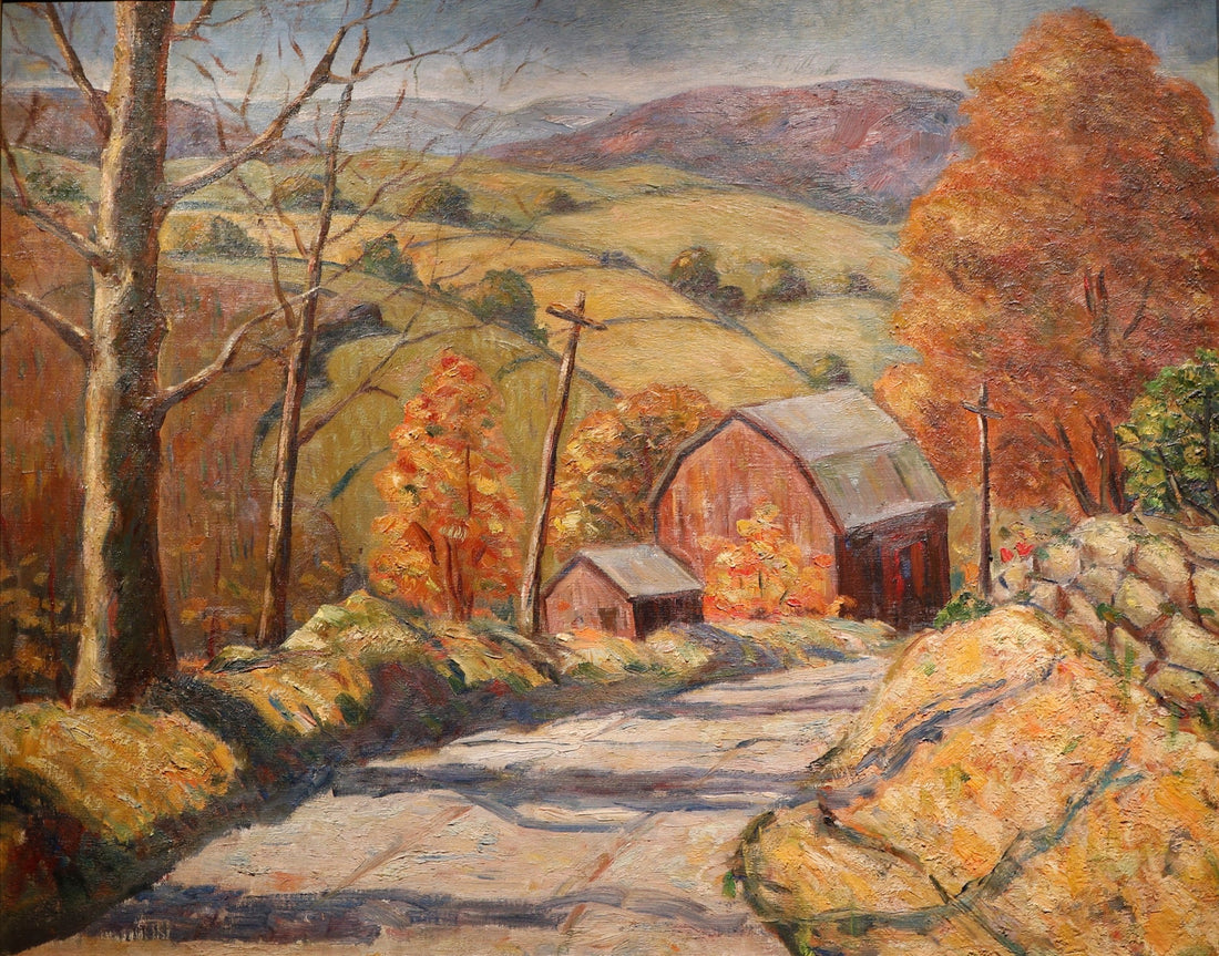 Autumn Road by Samuel Jacoby