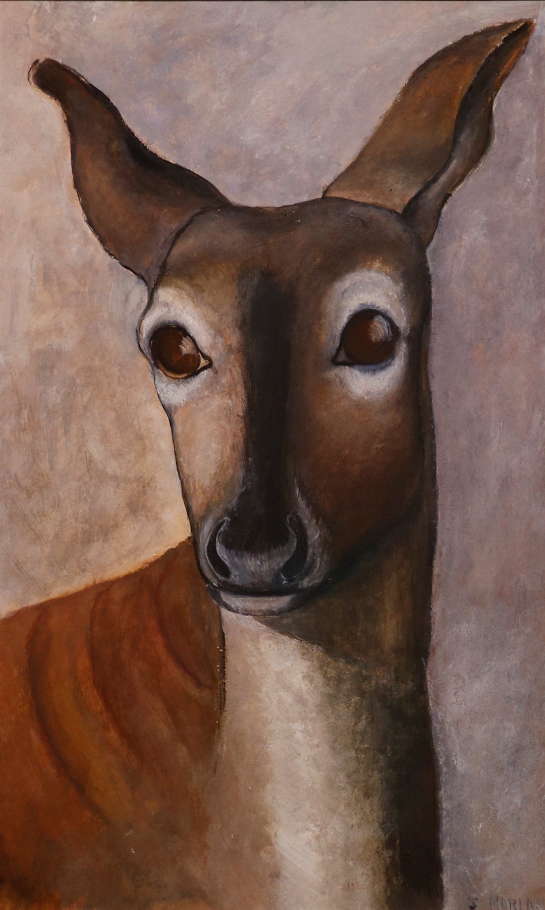 Virginia Deer by Gertrude Karlan