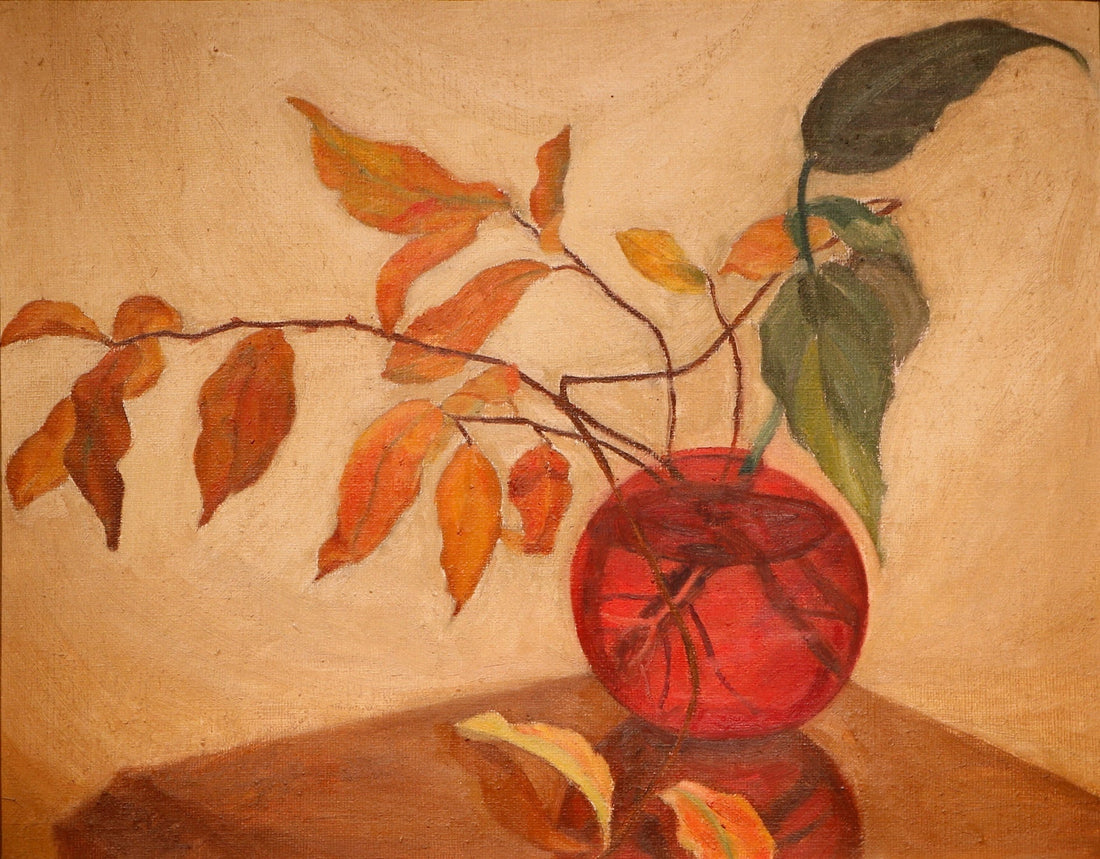 Autumn Leaves by Myrtle S. McEvoy