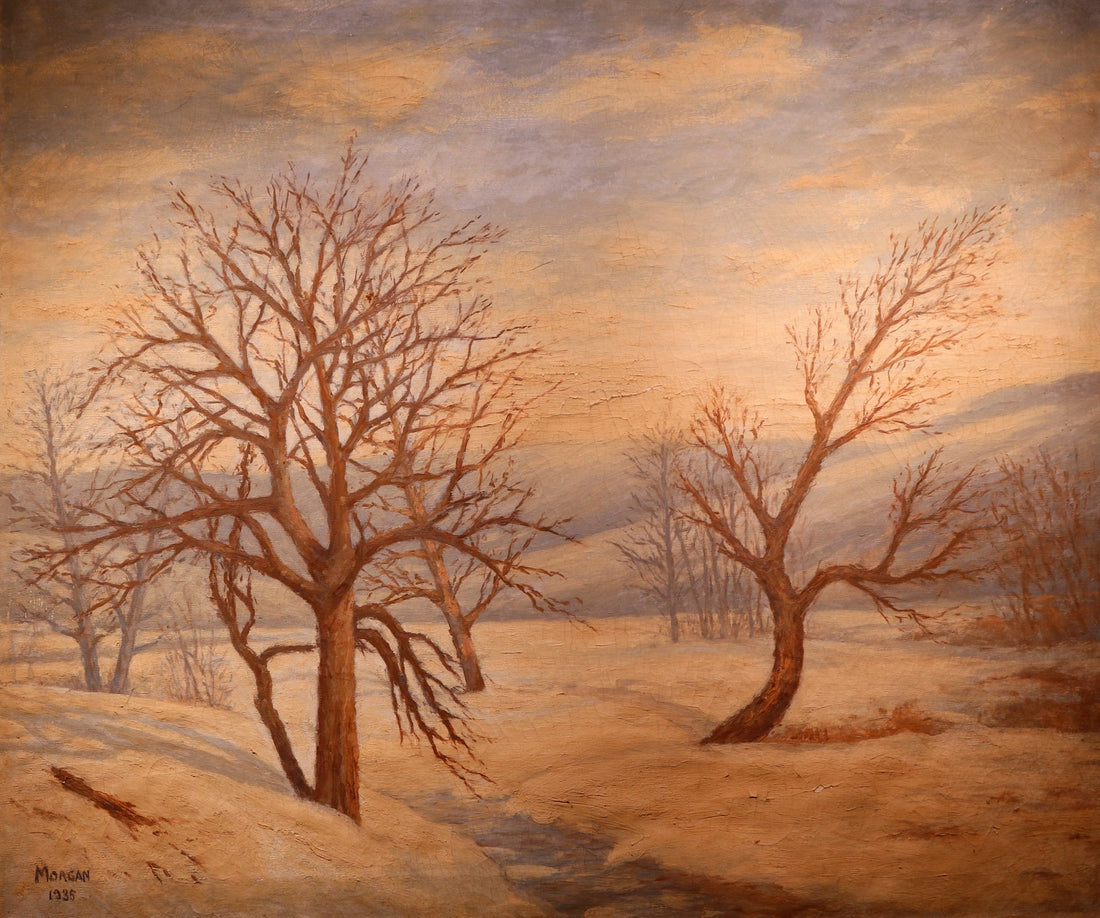 Winter Scene by Morgan