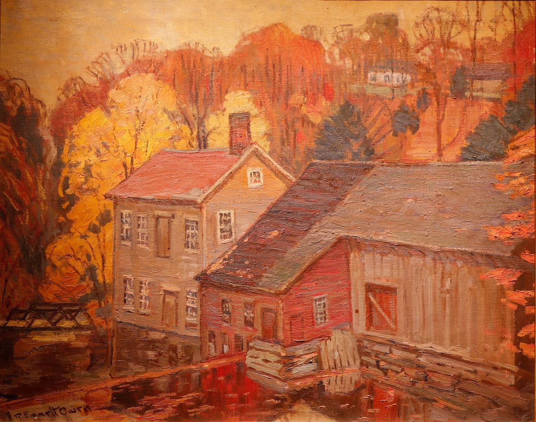 Owen, Robert Emmett (187301957) "Old Mill, Worthington, Mass."