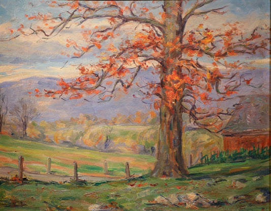 Abernathy, Inez (1873-1956) "The Oak Tree"