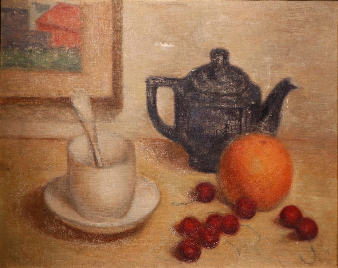 Still Life in Red and Blue Joseph Adler