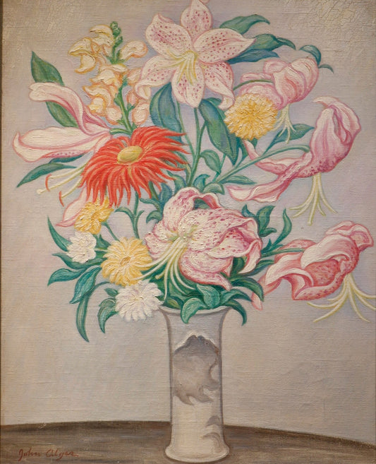 Alger, John Herbert (1879-1967) "Bouquet with Lilies"