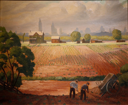 Cheney, Philip Loring (1897-1992) "Long Island Farm"