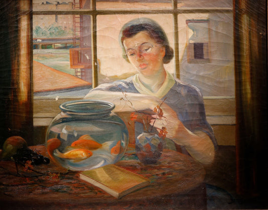“The Goldfish Globe" Delman, Ben E. (1898 - 1973)
