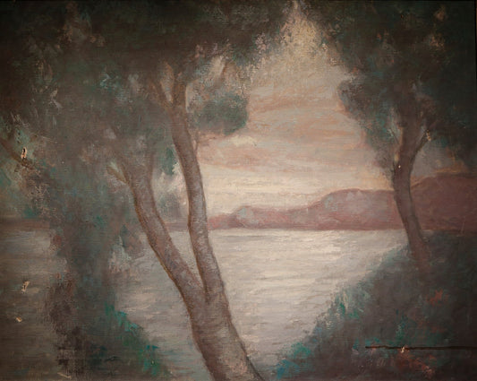 The Two Birches by Benjamin T. Gordon