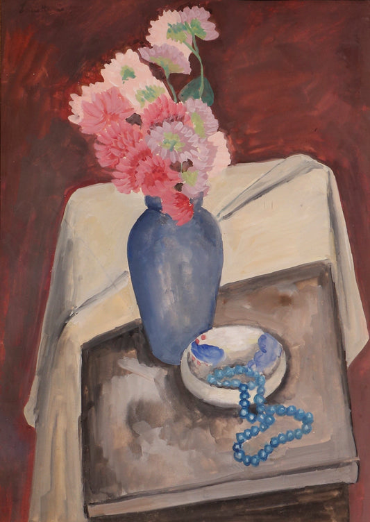 The Blue Beads by Louis Harris