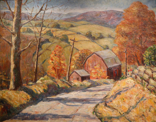 Autumn Road by Samuel Jacoby