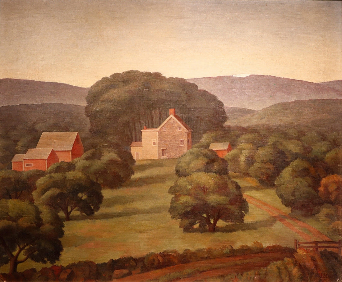 The Old Stone House by Harry Schaeffer Lane