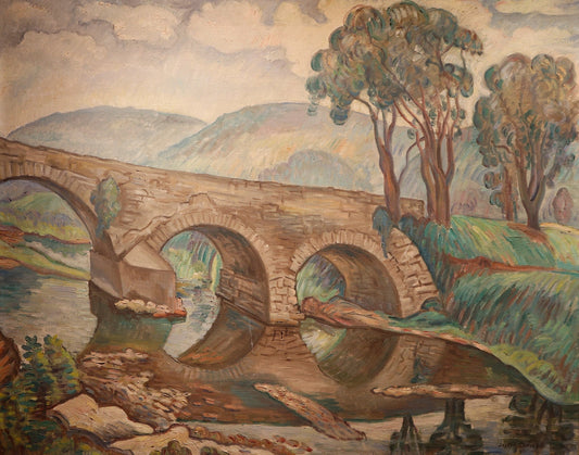 Leeds Bridge by Joseph Lomoff