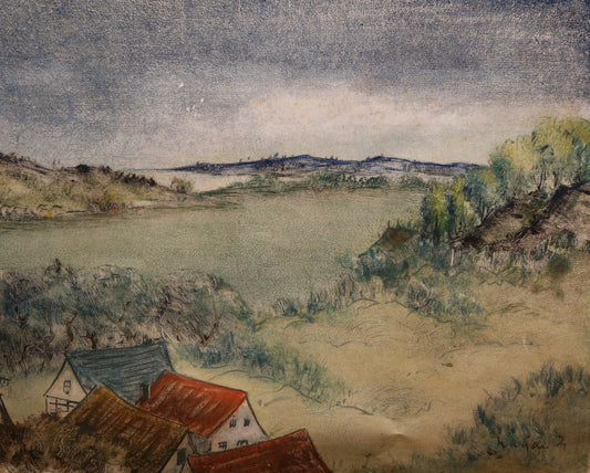 Nagai, Tomiso (1886-1966) "Greenfields"