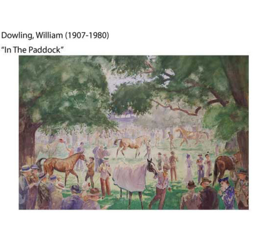 In the Paddock by William Dowling