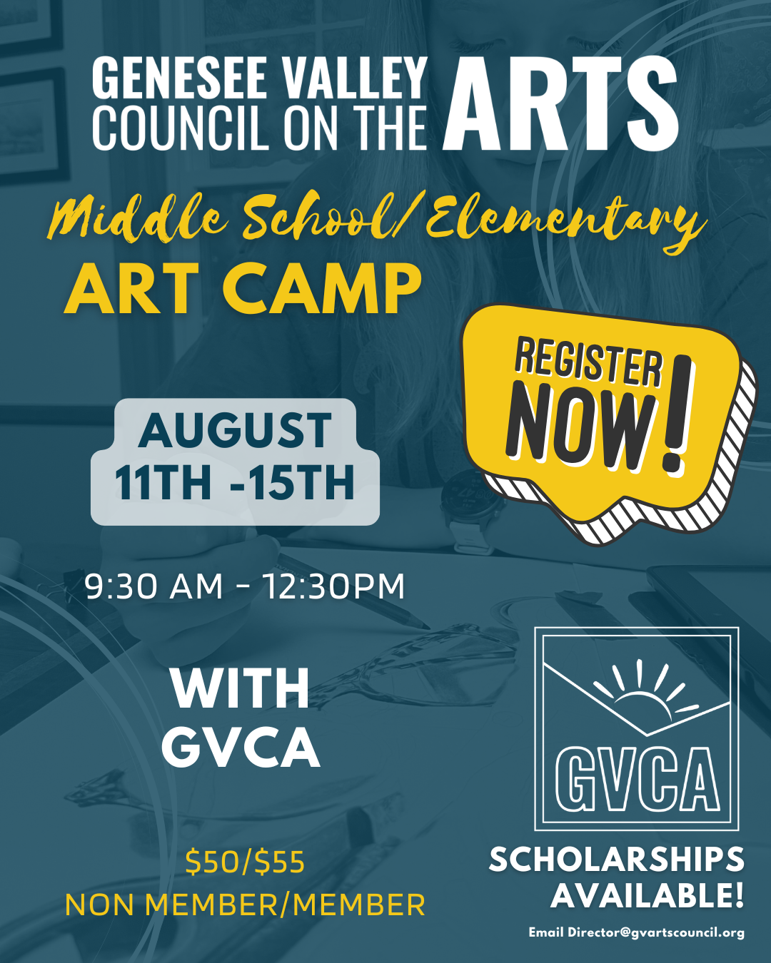 Middle School / Elementary Art Camp