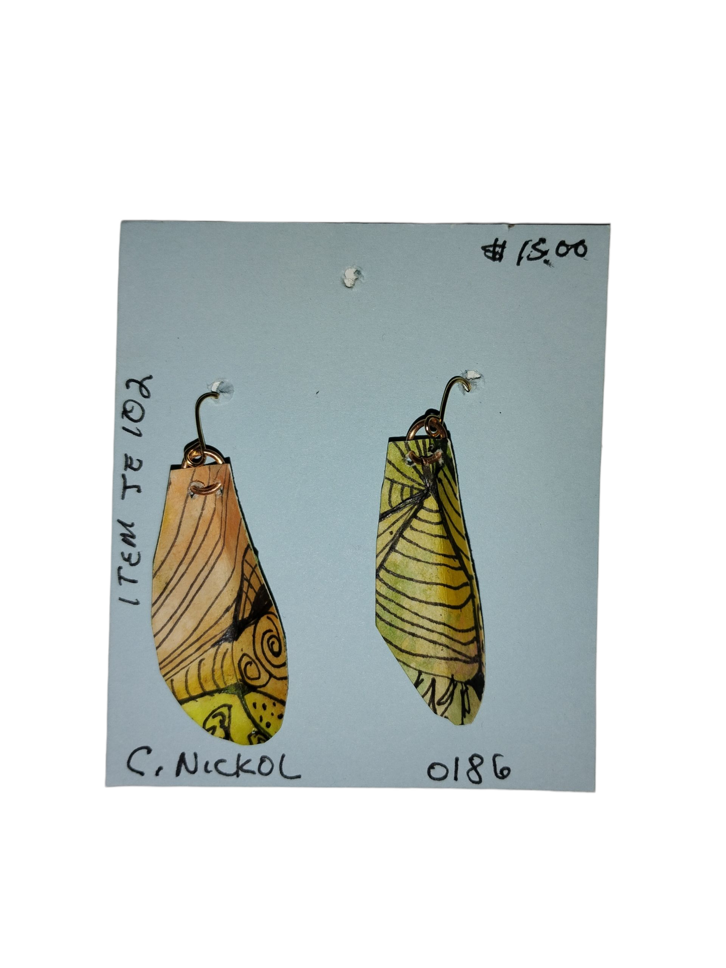 Leaf Dangle Earrings