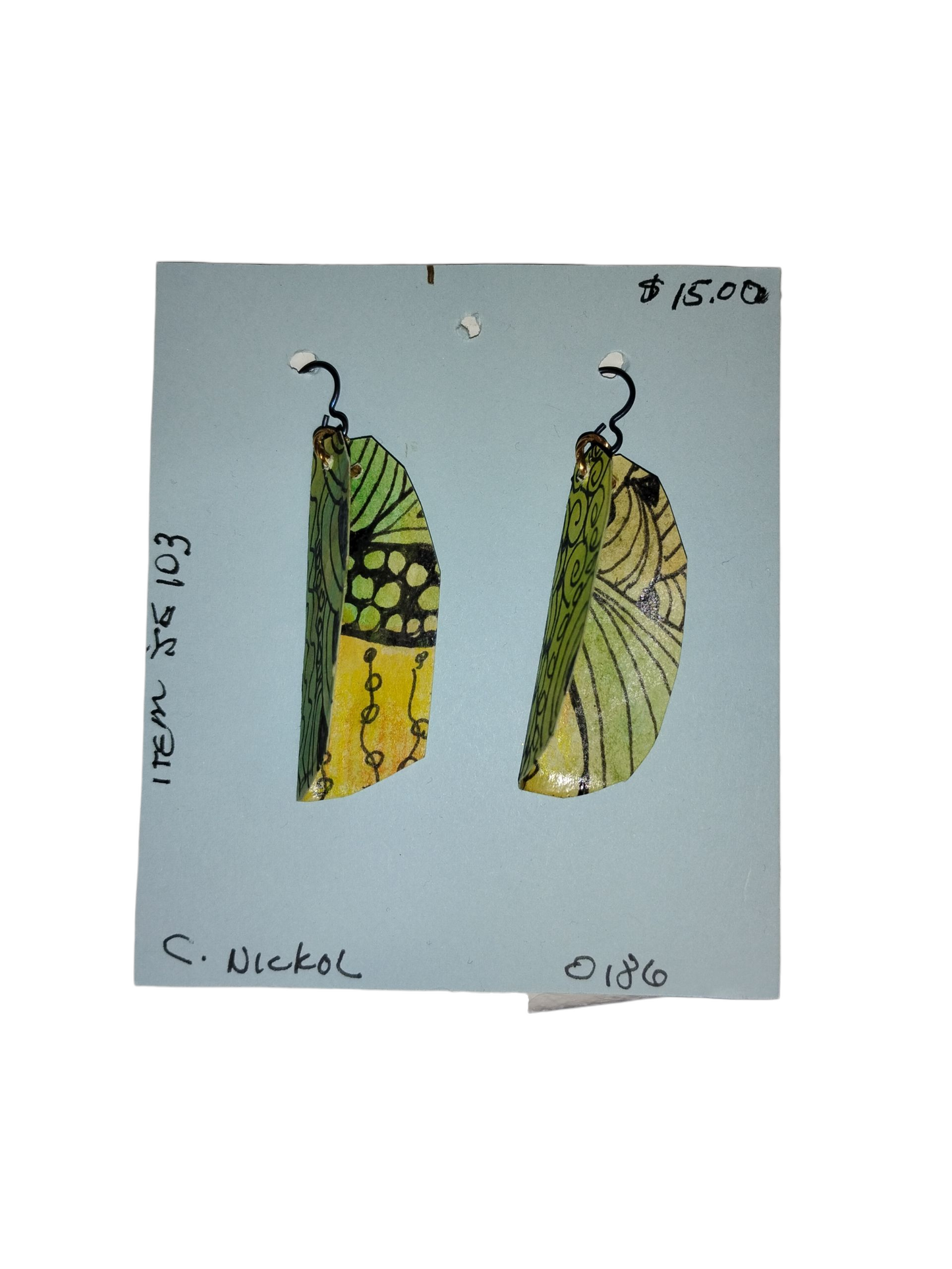 Leaf Dangle Earrings